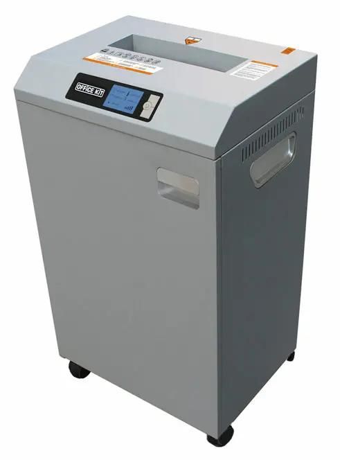

Шредер Office Kit S850 (1.9x15), секретность 4/P-5, 270 см/мин., фрагменты - 1.9 мм x 1.5 см, объем 85 л, кол-во листов до 19 шт., скрепки, скобы, карты, CD, серый (OK1915S850), S850 (1.9x15)