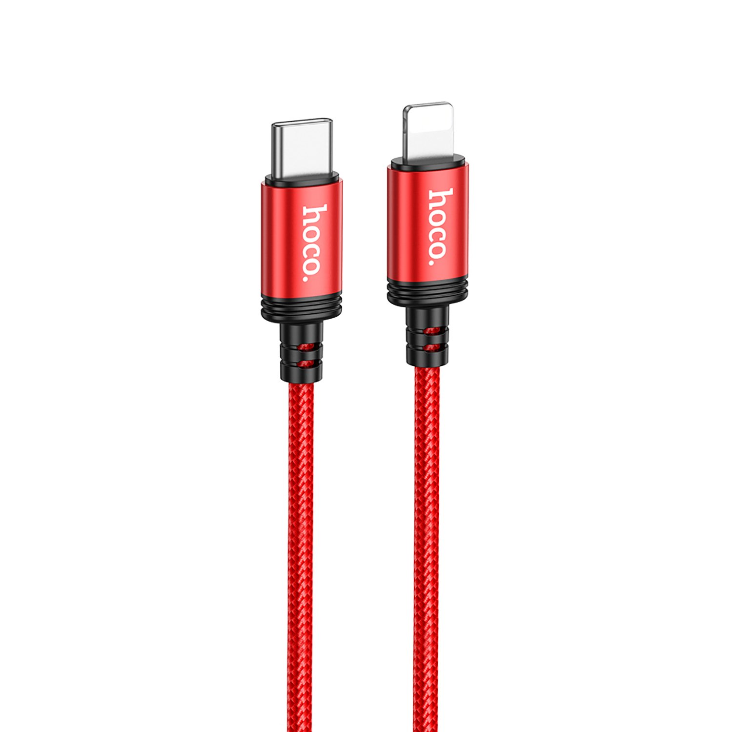 

Кабель USB Type-C-Lightning 8-pin, быстрая зарядка, 3А, 20 Вт, 1 м, красный, HOCO Wind X89 (6931474784315), X89