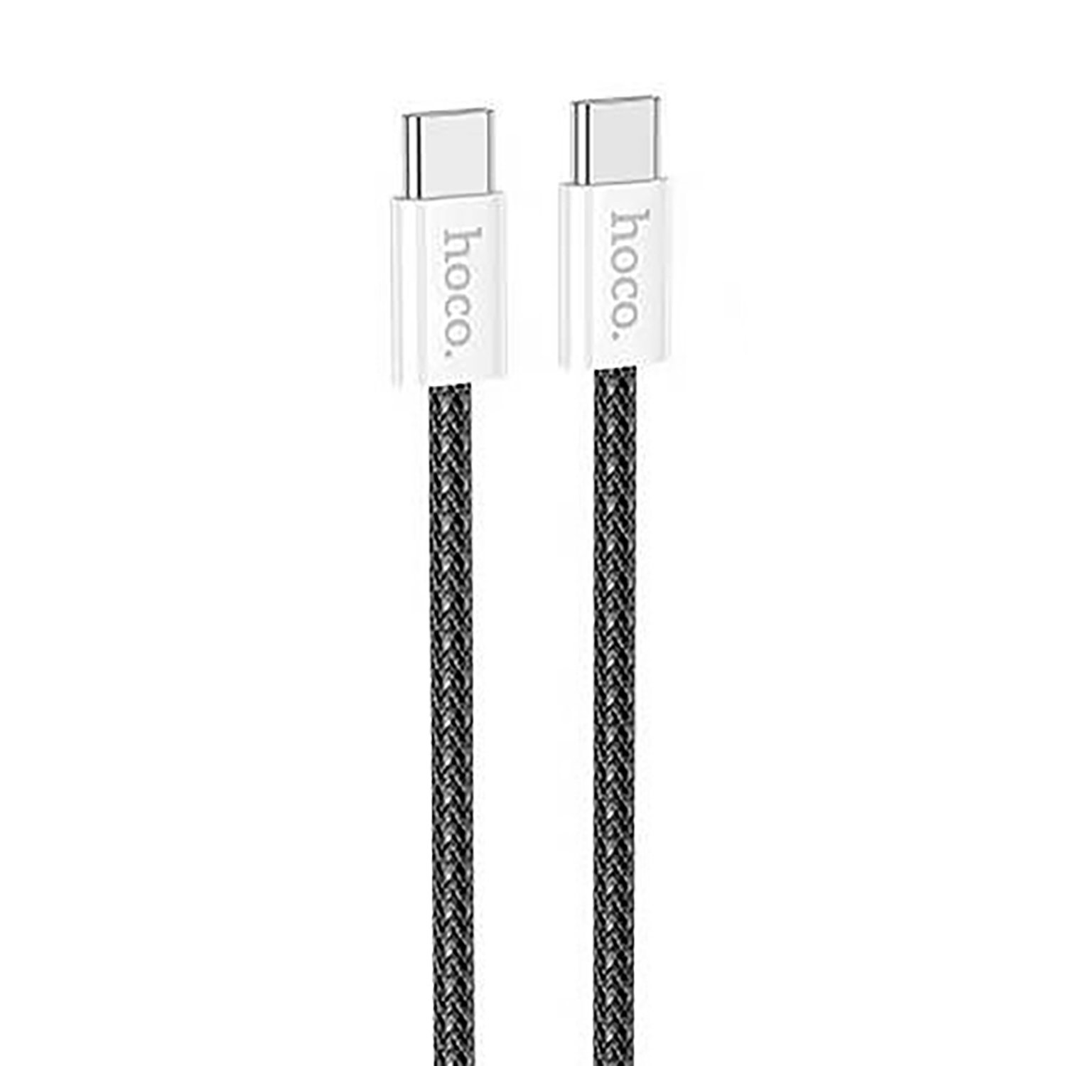 

Кабель USB Type-C-USB Type-C, быстрая зарядка, 3А, 60 Вт, 2 м, черный, HOCO Source X104, X104