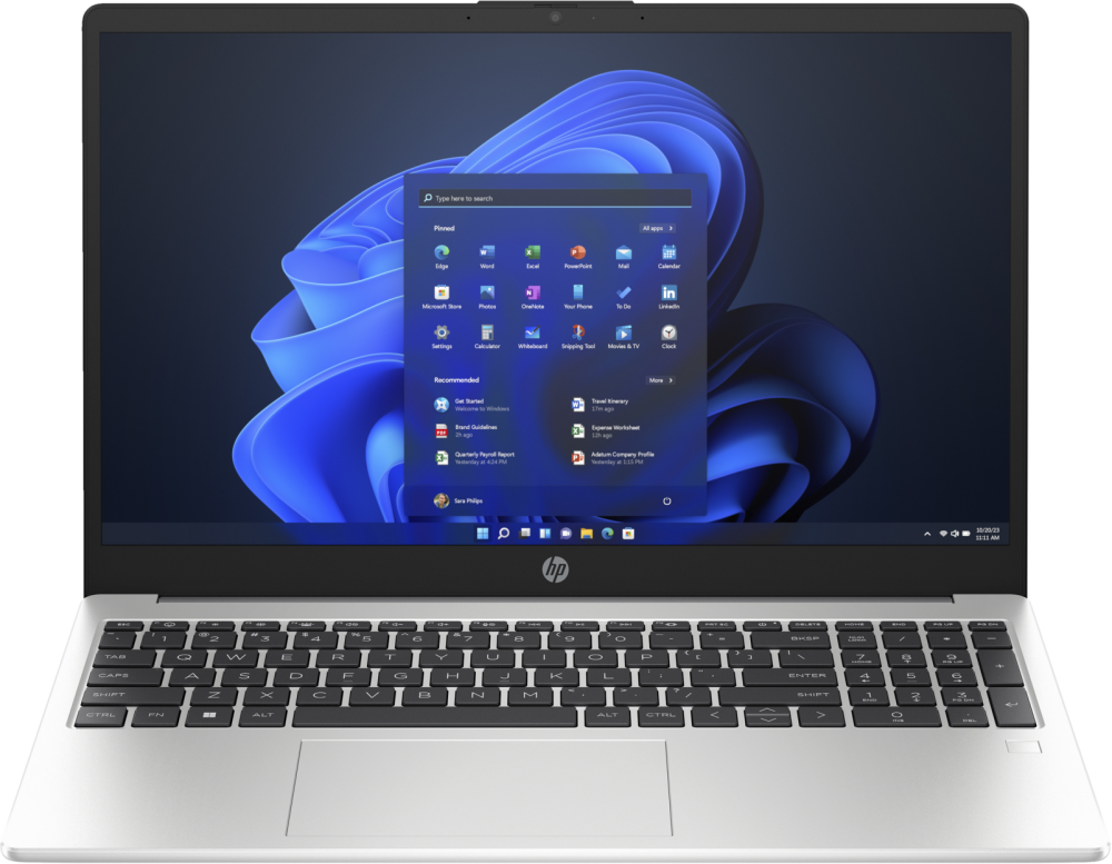 

Ноутбук HP 250 G10 15.6" IPS 1920x1080, Intel Core i5 1335U 1.3 ГГц, 8Gb RAM, 512Gb SSD, без OC, серебристый (85C50EA#UUQ)
