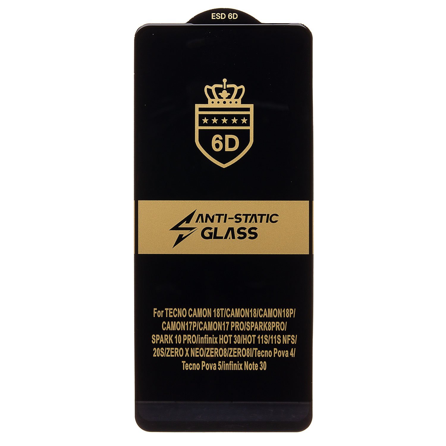 

Защитное стекло Activ Clean Line 3D для экрана смартфона Infinix Hot 40, FullScreen, поверхность глянцевая, черная рамка, 3D (226987)