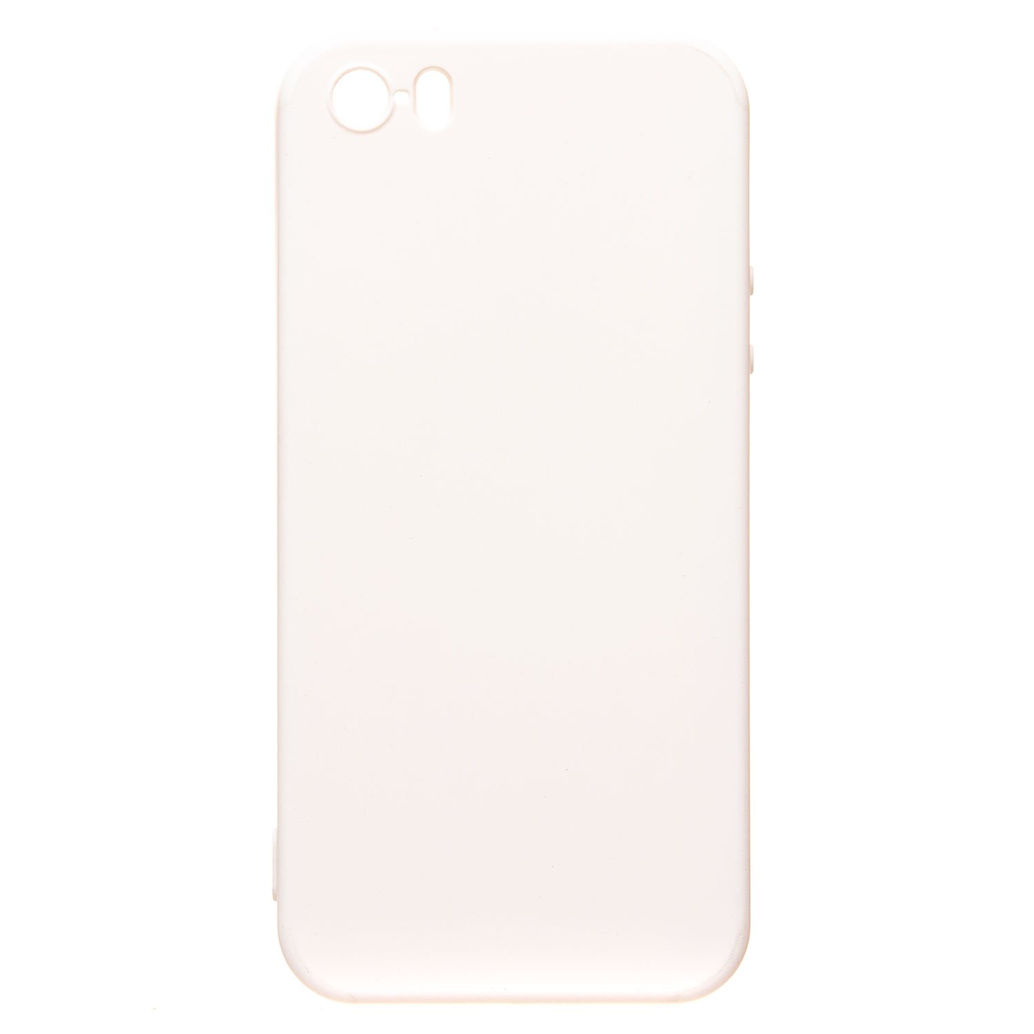

Чехол-накладка Activ Full Original Design для смартфона Apple iPhone 5/iPhone 5S/iPhone SE, силикон, белый (222729)