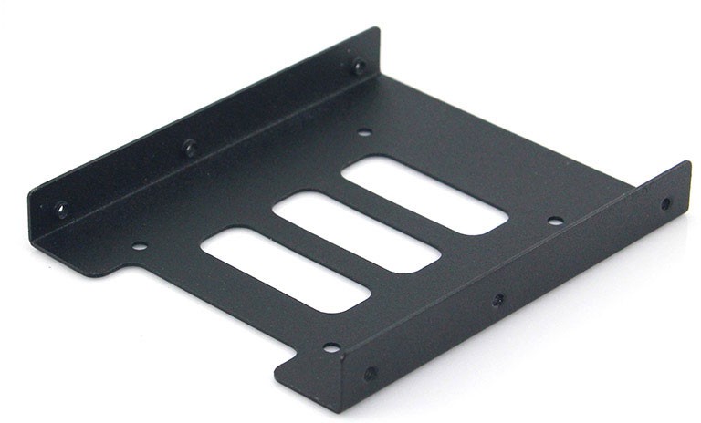 Крепление Gembird MF-2535M, 1x2.5" в отсек 3.5", черный
