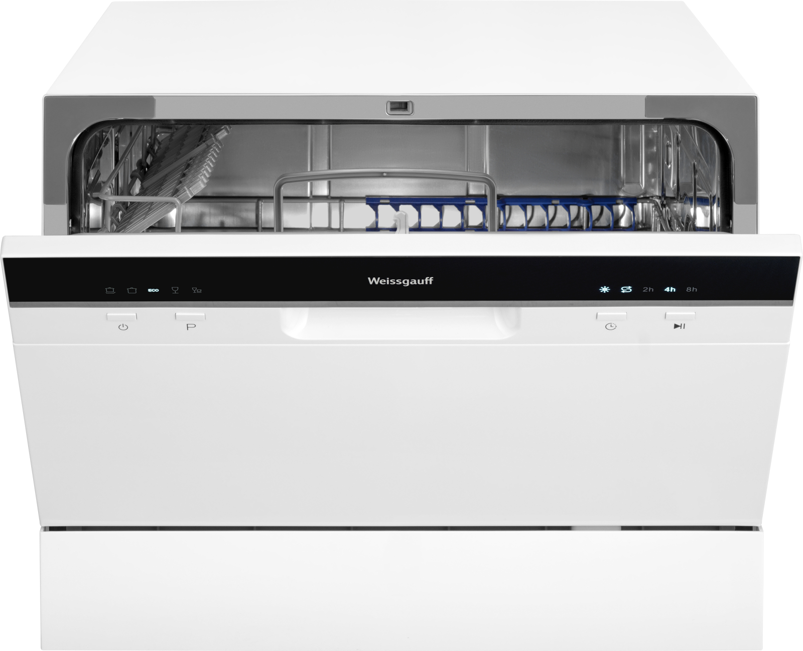 Посудомоечная машина компактная Weissgauff TDW 4106 Led, белый (430212)