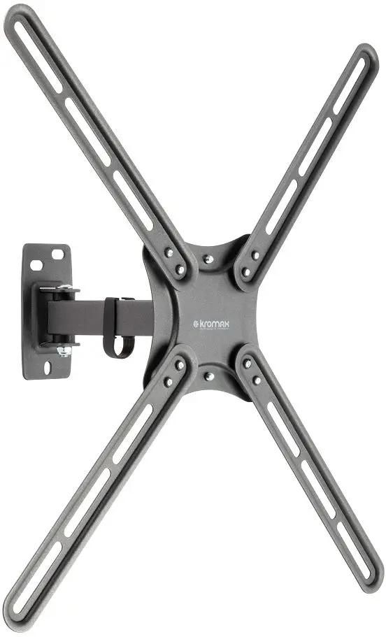 

Кронштейн настенный для телевизоров KROMAX CORBEL-6, 22"-65", VESA 75x75мм-400x400мм, наклонный, поворотный, портрет-альбом, до 30 кг, черный (90466), CORBEL-6
