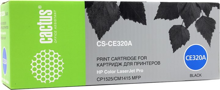 

Набор картриджей лазерный Cactus CS-CE320A/321A/322A/323A, цветные, 4 шт., совместимый для LaserJet Pro CM1415fn / CM1415fnw / CP1525n / CP1525nw, Цветной
