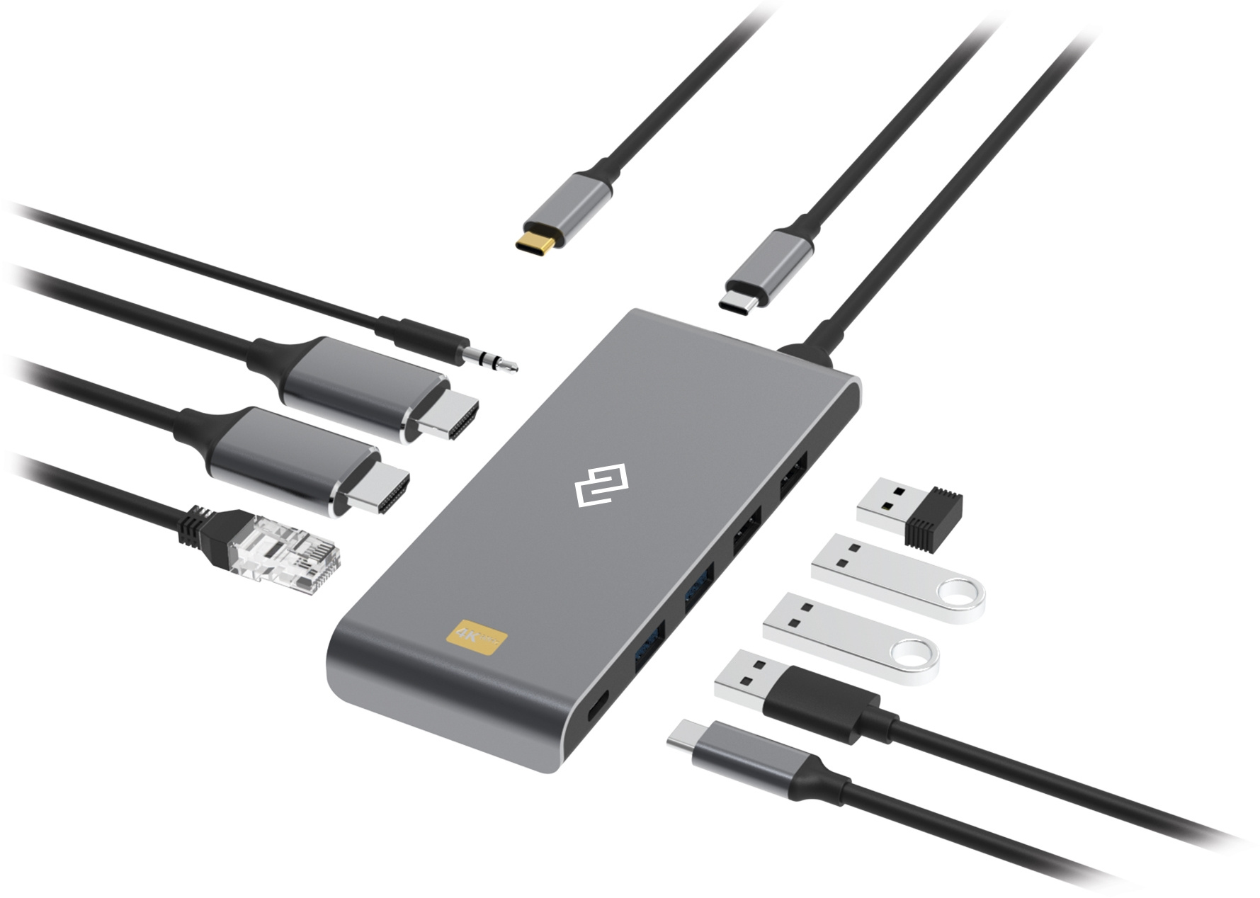 Док-станция Digma DS-580, черный (DS-580)