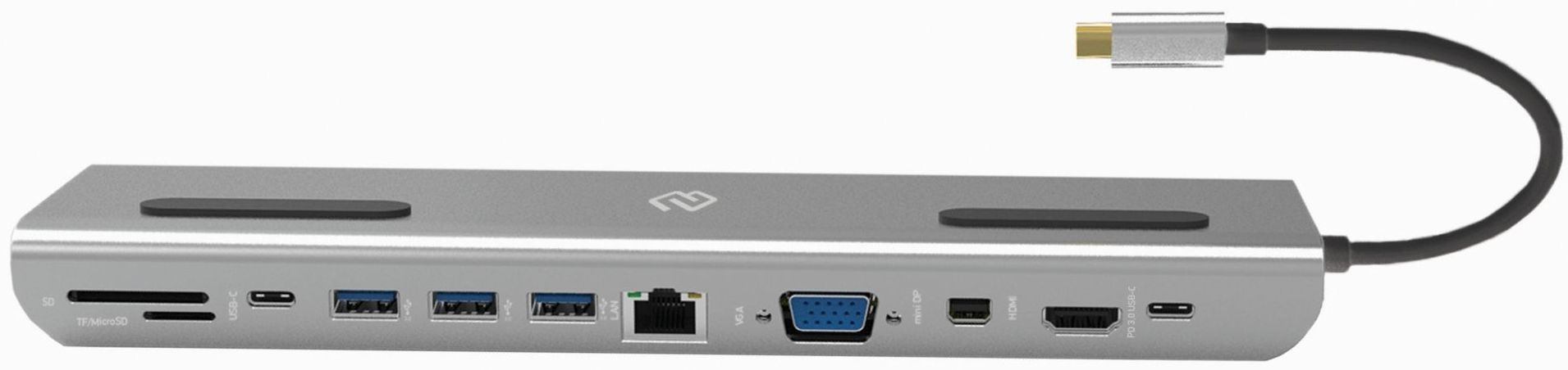 Док-станция Digma DS-990UC_G, серый (DS-990UC_G)