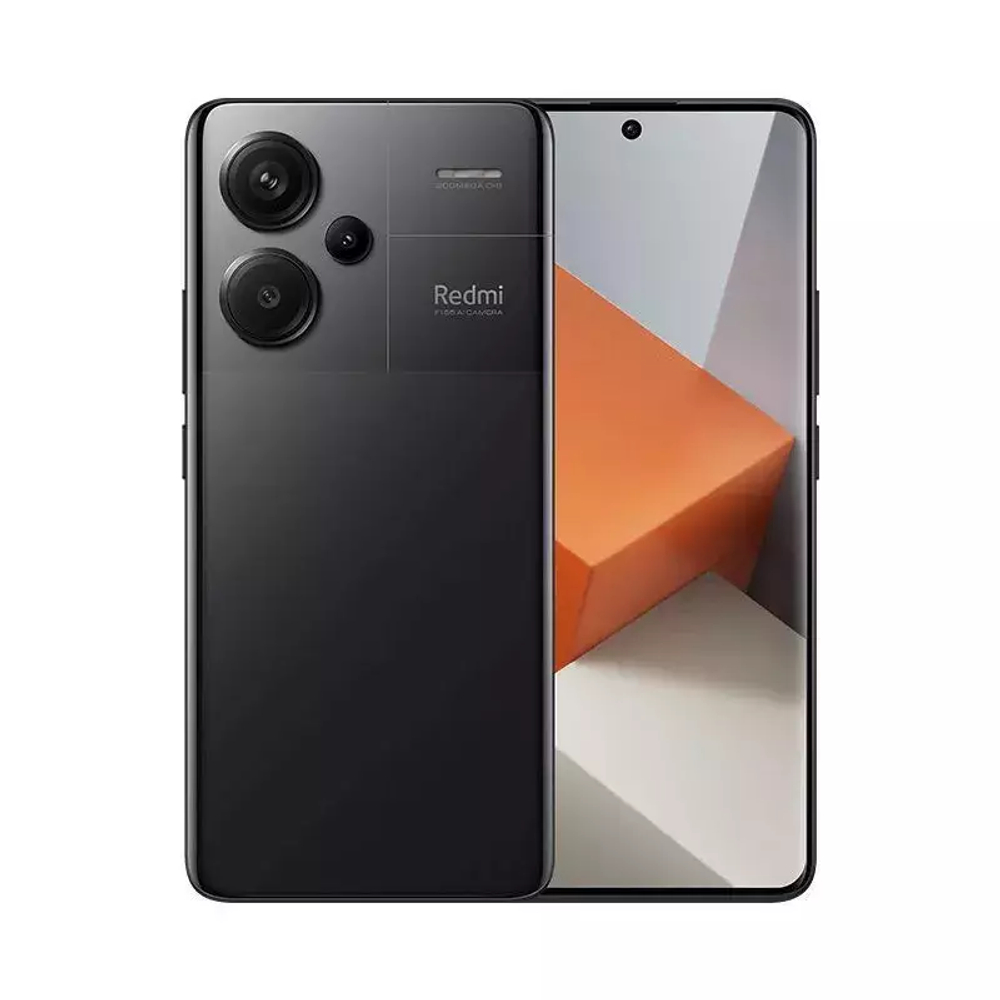 

Смартфон Xiaomi Redmi Note 13 Pro+ 5G, 6.67" 1220x2712 AMOLED, MediaTek Dimensity 7200-Ultra, 8Gb RAM, 256Gb, 3G/4G/5G, NFC, Wi-Fi, BT, 3xCam, 2-Sim, 5000 мА⋅ч, USB Type-C, Android 13, черный (50833/MZB0FFQRU), Redmi Note 13 Pro+ 5G