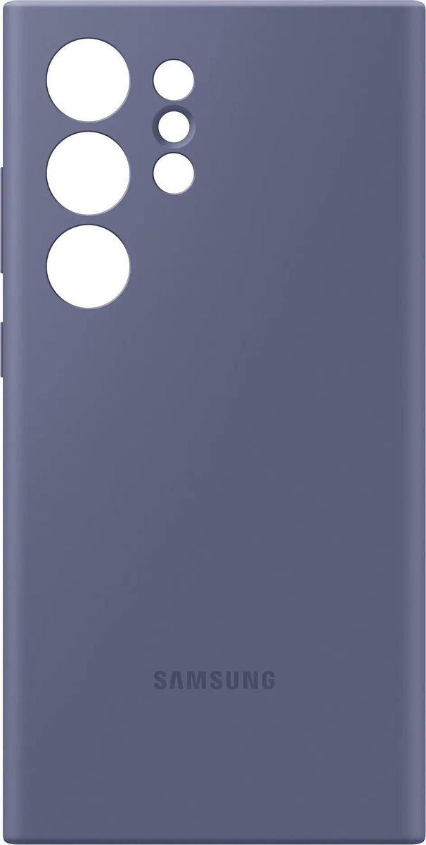 

Чехол-накладка Samsung Silicone Case для смартфона Samsung Galaxy S24 Ultra, силикон/микрофибра, фиолетовый (EF-PS928TVEGRU)