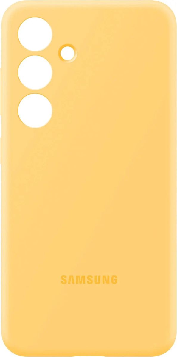 

Чехол-накладка Samsung Silicone Case для смартфона Samsung Galaxy S24+, силикон/микрофибра, желтый (EF-PS926TYEGRU)