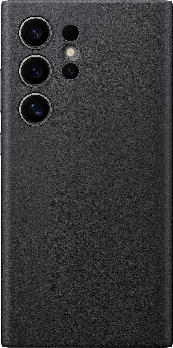 Чехол-накладка Samsung Vegan Leather Case для смартфона Samsung Galaxy S24 Ultra, черный