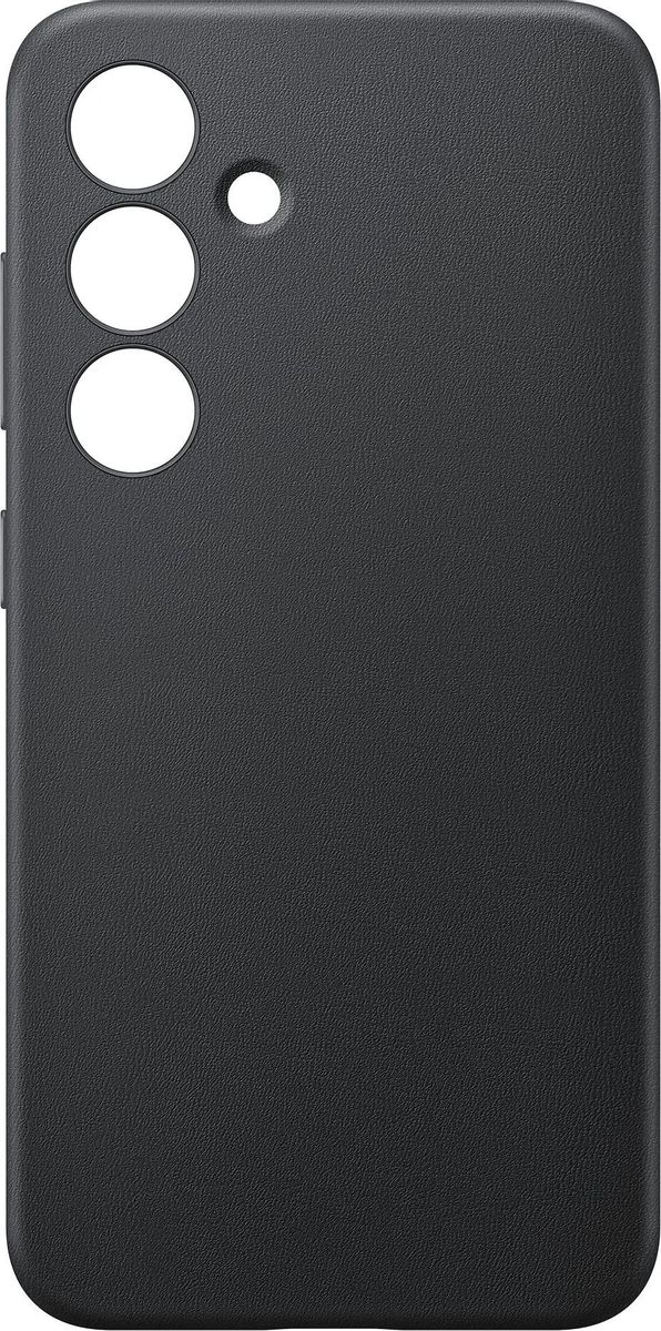 

Чехол-накладка Samsung Vegan Leather Case для смартфона Samsung Galaxy S24, искусственная кожа, черный (GP-FPS921HCABR)