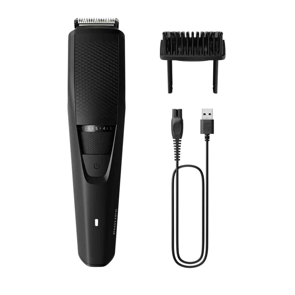 

Триммер Philips series 3000 BT3234/15, режимов 20, насадок 1, серый (BT3234/15), BT3234/15