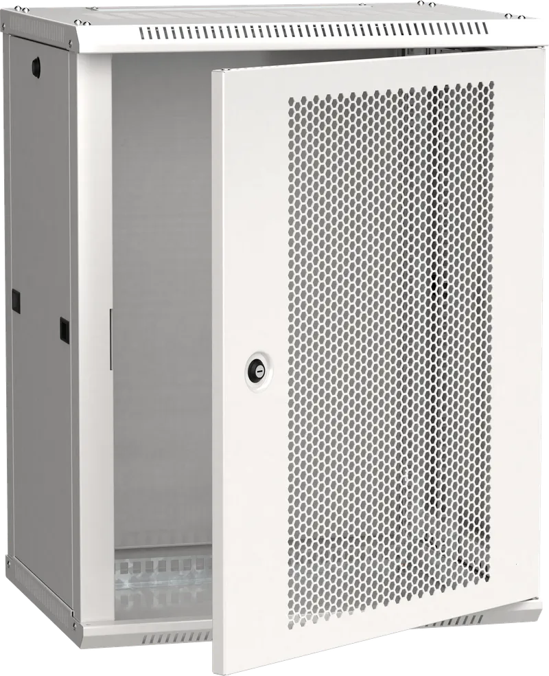 

Шкаф телекоммуникационный настенный 15U 600x450 мм, перфорация/металл, серый, разборный, ITK LWR3-15U64-PF (LWR3-15U64-PF), LWR3-15U64-PF