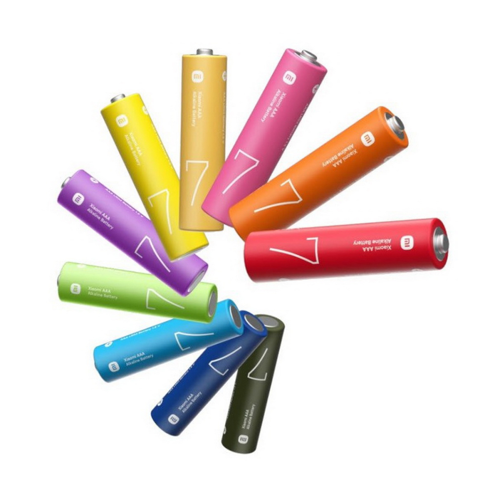 

Батарейка ZMI Alkaline Rainbow Zi7, AAA (LR03), 1.5V, 10 шт. (X35798)