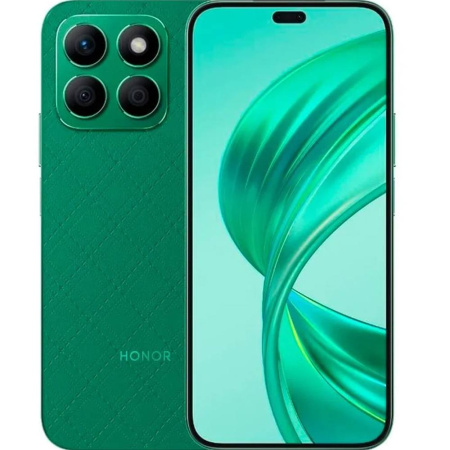 Смартфон Honor X8b, 6.7' 1080x2412 AMOLED, Qualcomm Snapdragon 680, 8Gb RAM, 128Gb, 3G/4G, NFC, Wi-Fi, BT, 3xCam, 2-Sim, 4500 мА⋅ч, USB Type-C, Android 13, зеленый (5109AYBM)