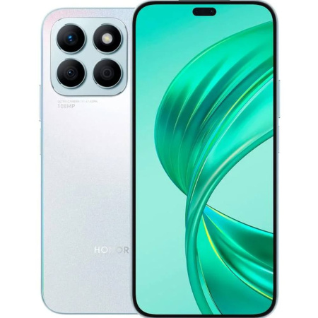 

Смартфон Honor X8b, 6.7" 1080x2412 AMOLED, Qualcomm Snapdragon 680, 8Gb RAM, 128Gb, 3G/4G, NFC, Wi-Fi, BT, 3xCam, 2-Sim, 4500 мА⋅ч, USB Type-C, Android 13, серебристый (5109AYBP), X8b