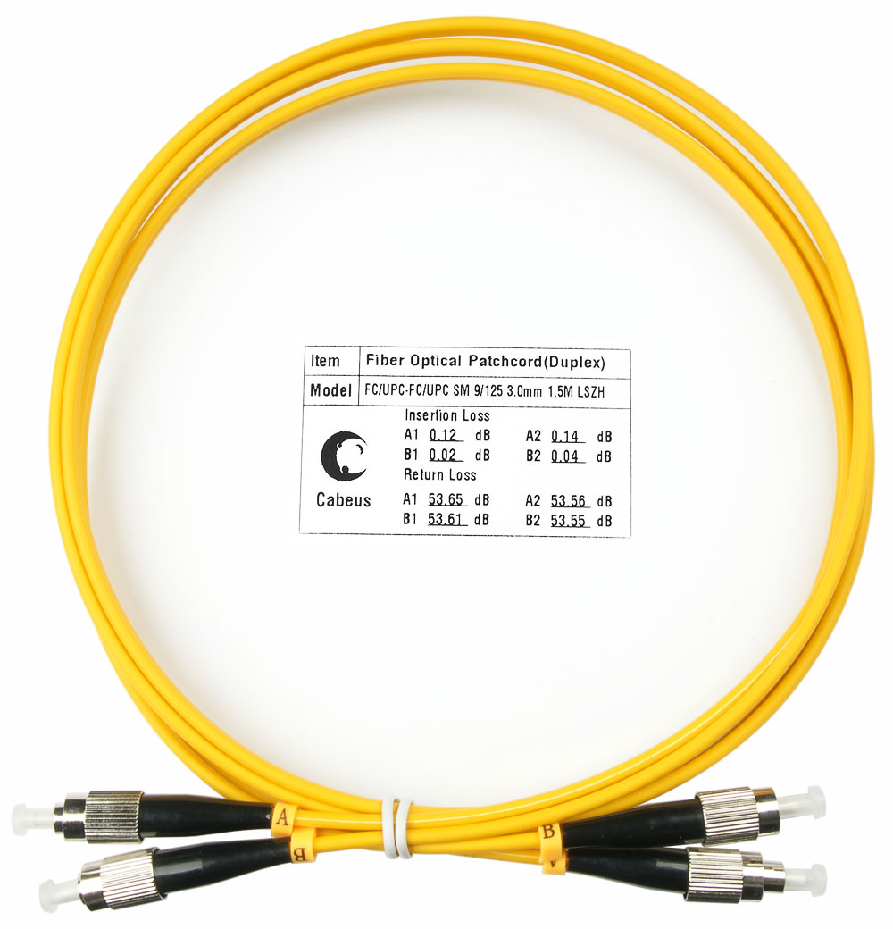 

Патч-корд оптический Cabeus FOP(d)-9-FC-FC-1,5m, FC/UPC-FC/UPC, одномодовый, 9/125, OS2, двойной, 1.5 м, LSZH, желтый (FOP(d)-9-FC-FC-1,5m), FOP(d)-9-FC-FC-1,5m
