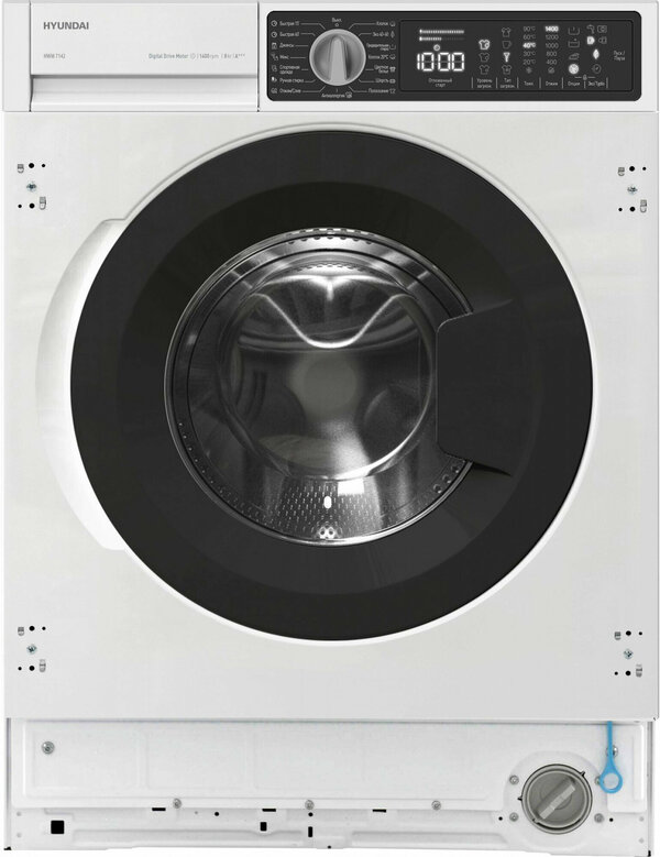 

Встраиваемая стиральная машина Hyundai HWM 7142, 8 кг, 1400 об/мин, белый (HWM 7142), HWM 7142