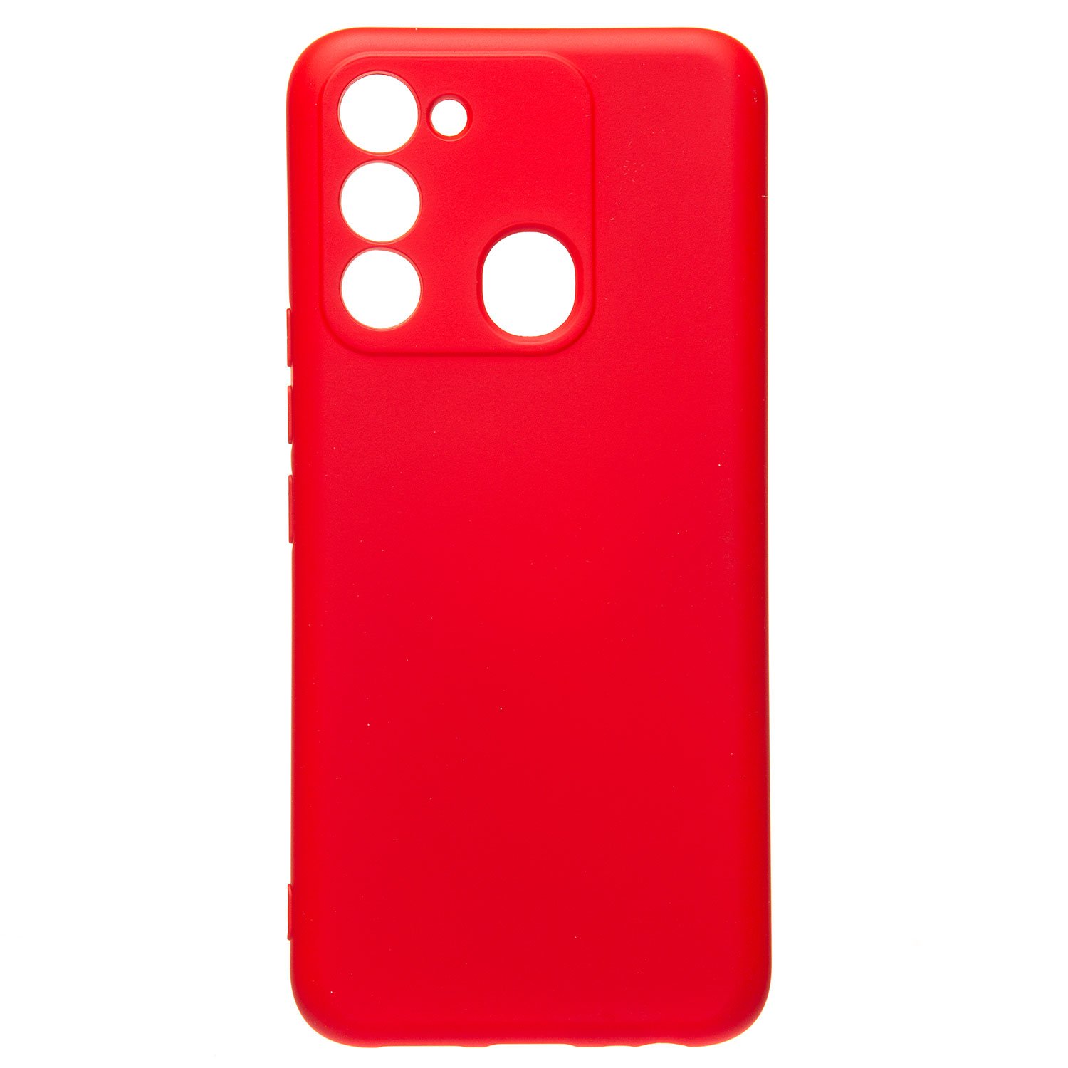 

Чехол-накладка Activ Full Original Design для смартфона TECNO Spark 8c/Spark Go, силикон, красный (221834)