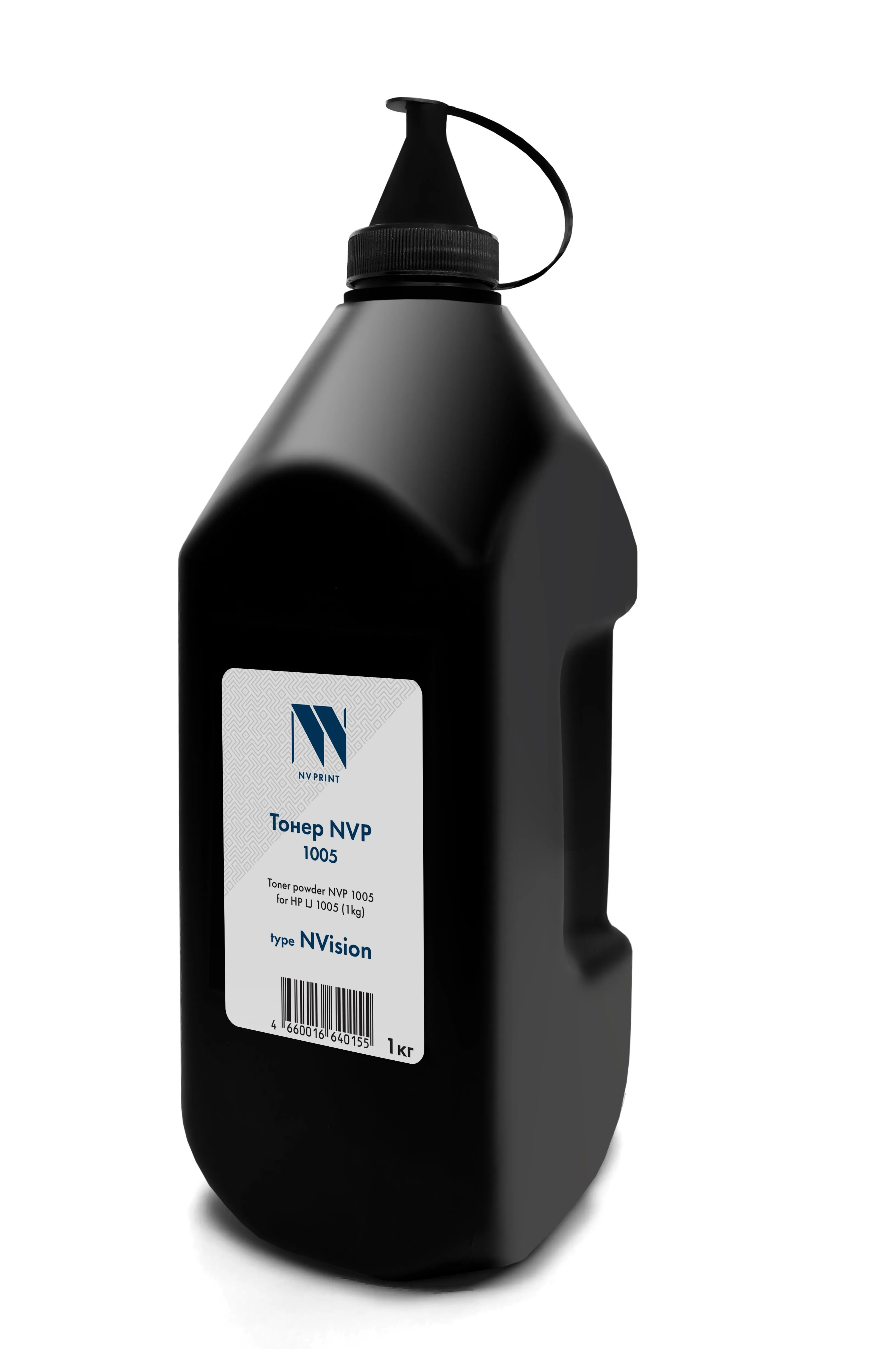 

Тонер NV Print type NVision, бутыль 1 кг, черный, совместимый для Canon LJ 1005 (NV-HP1005NVision(1KG)), type NVision