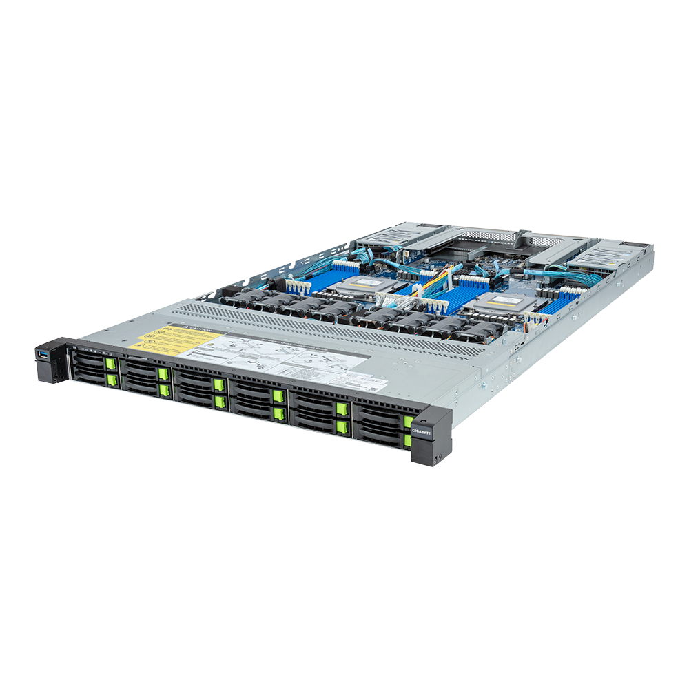 

Серверная платформа Gigabyte R183-Z92, 2xSocket SP5, 24xDDR5, 12x2.5 HDD HS, 3-PCI-E, 2xGLAN, AMI MegaRAC SP-X, Redundant 2x1600 Вт, 1U (6NR183Z92DR000AAD1), R183-Z92