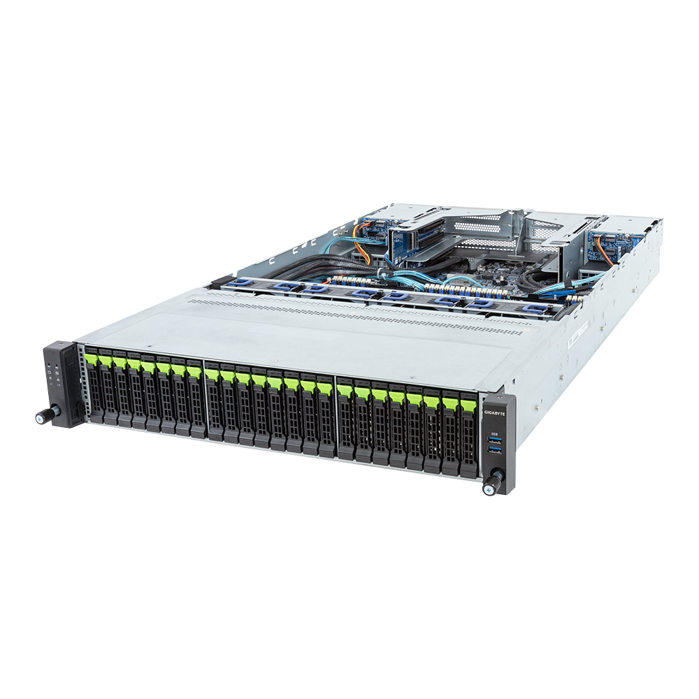 

Серверная платформа Gigabyte R283-S92, 2xSocket4677, 32xDDR5, 24x2.5 HDD HS + 4x2.5 HS, 2xGLAN, AMI MegaRAC SP-X, Redundant 2x2000 Вт, 2U (6NR283S92DR000AAJ1), R283-S92