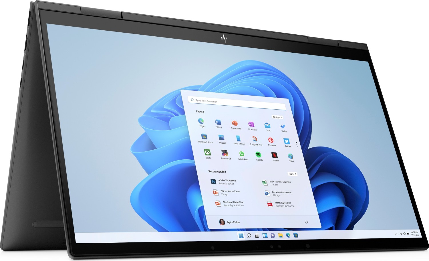 Ноутбук 15.6" HP Envy x360 15-fh0011ci, черный (9E691EA)