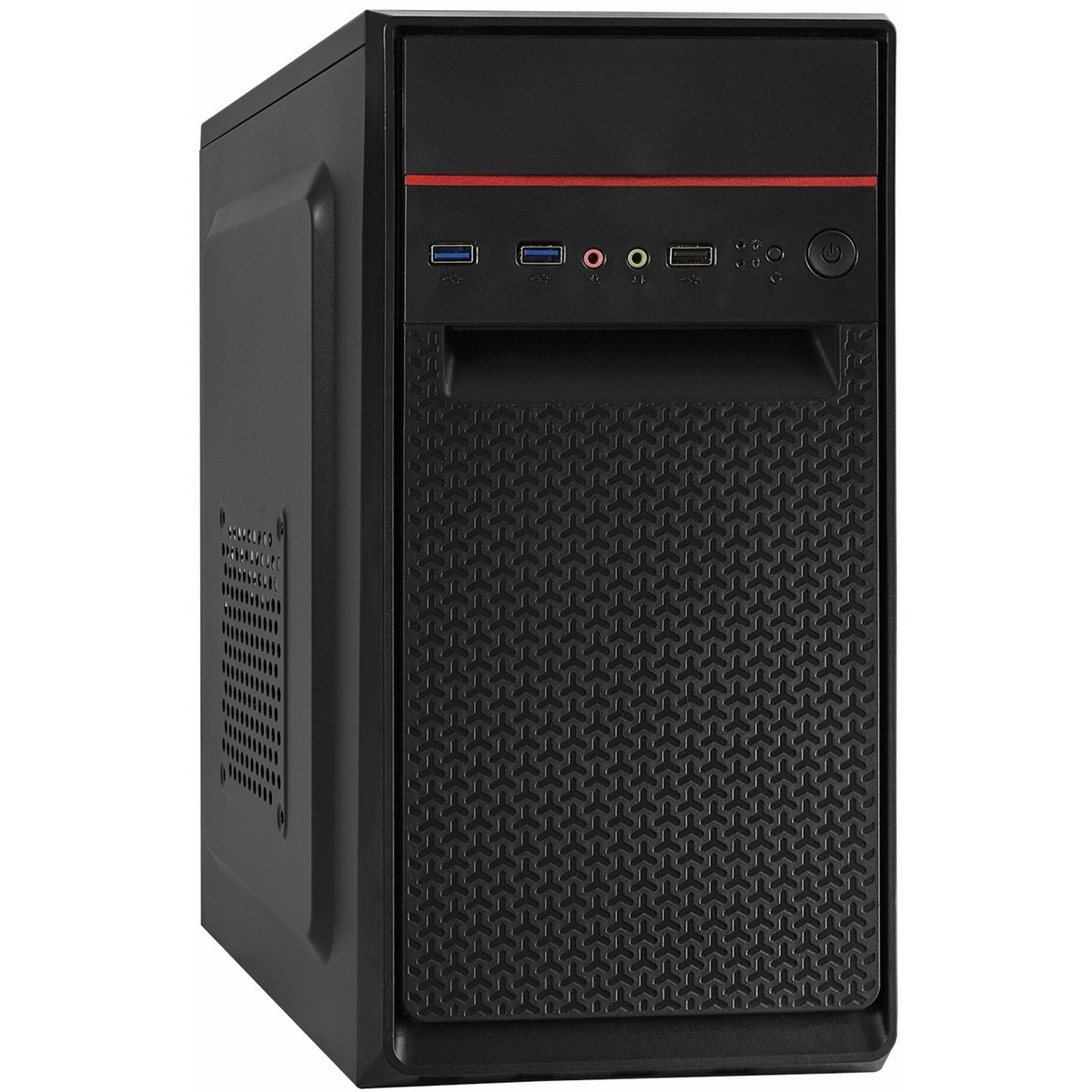 Корпус ExeGate BAA-107U, mATX, Mini-Tower, 2xUSB 3.2, черный, без БП (EX283060RUS)