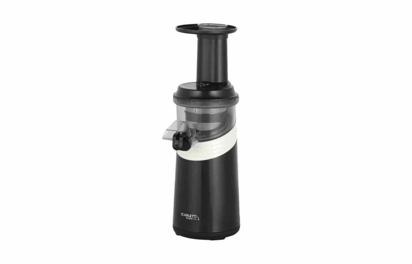 

Соковыжималка шнековая вертикальная Scarlett EasyClean SC-JE50S58 120 Вт, черный (SC-JE50S58), SC-JE50S58