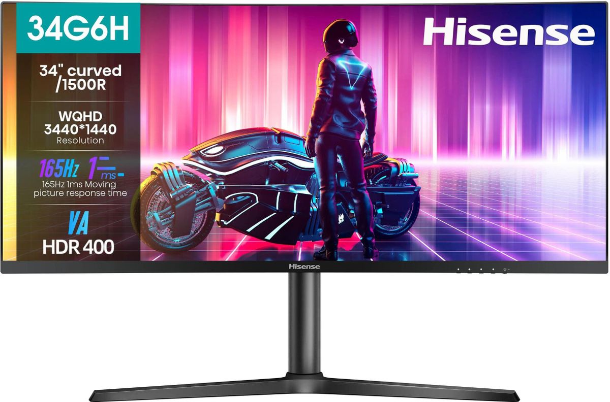 Монитор 34" Hisense 34G6H черный