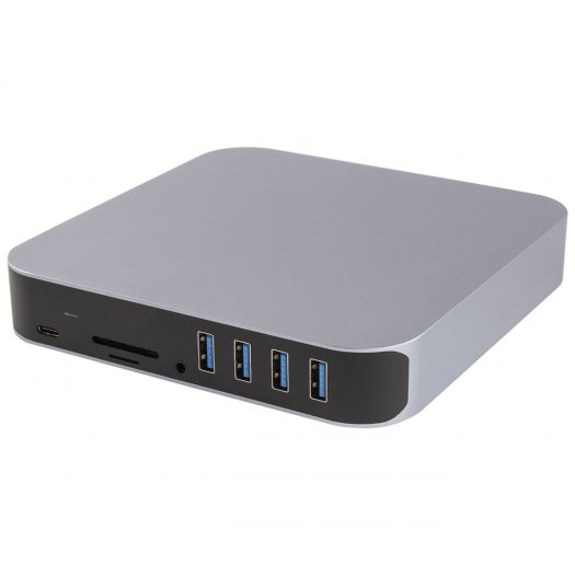 

Док-станция Barn&Hollis Type-C 13 в 1, USB Type-C, серый (УТ000030362), Type-C 13 в 1