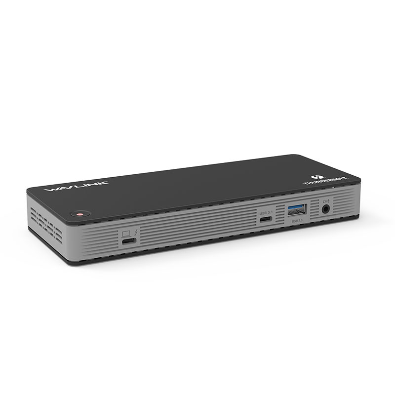 Док-станция WAVLINK Thunderdock Pro III, 7680x4320 (8K), Thunderbolt, серый/черный (WL-UTD21H)