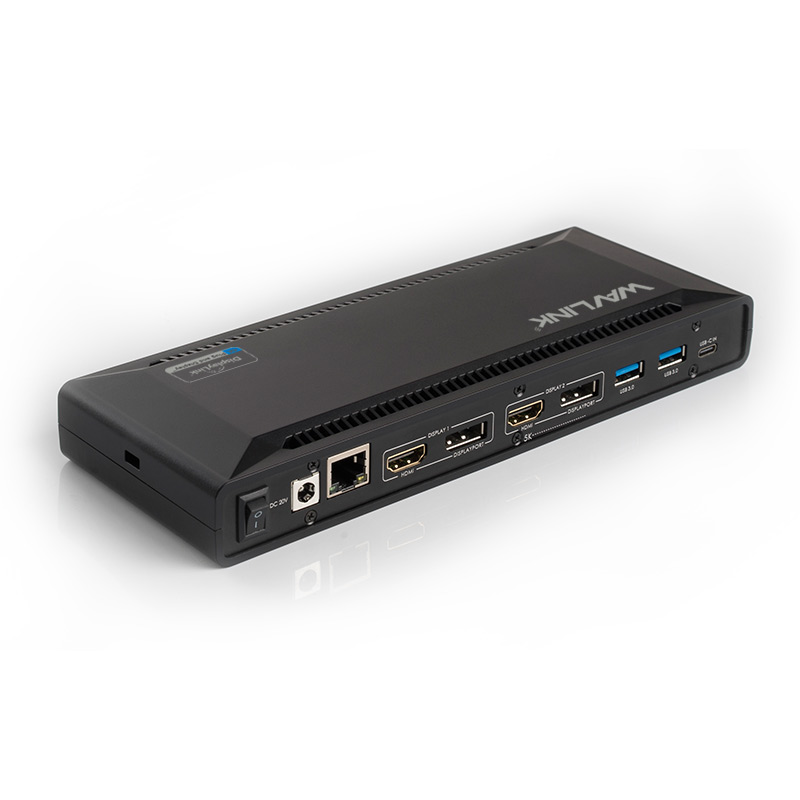 Док-станция WAVLINK UG69PD2 Pro, 3840x2160 (4K), USB Type-C, черный (WL-UG69PD2 Pro)