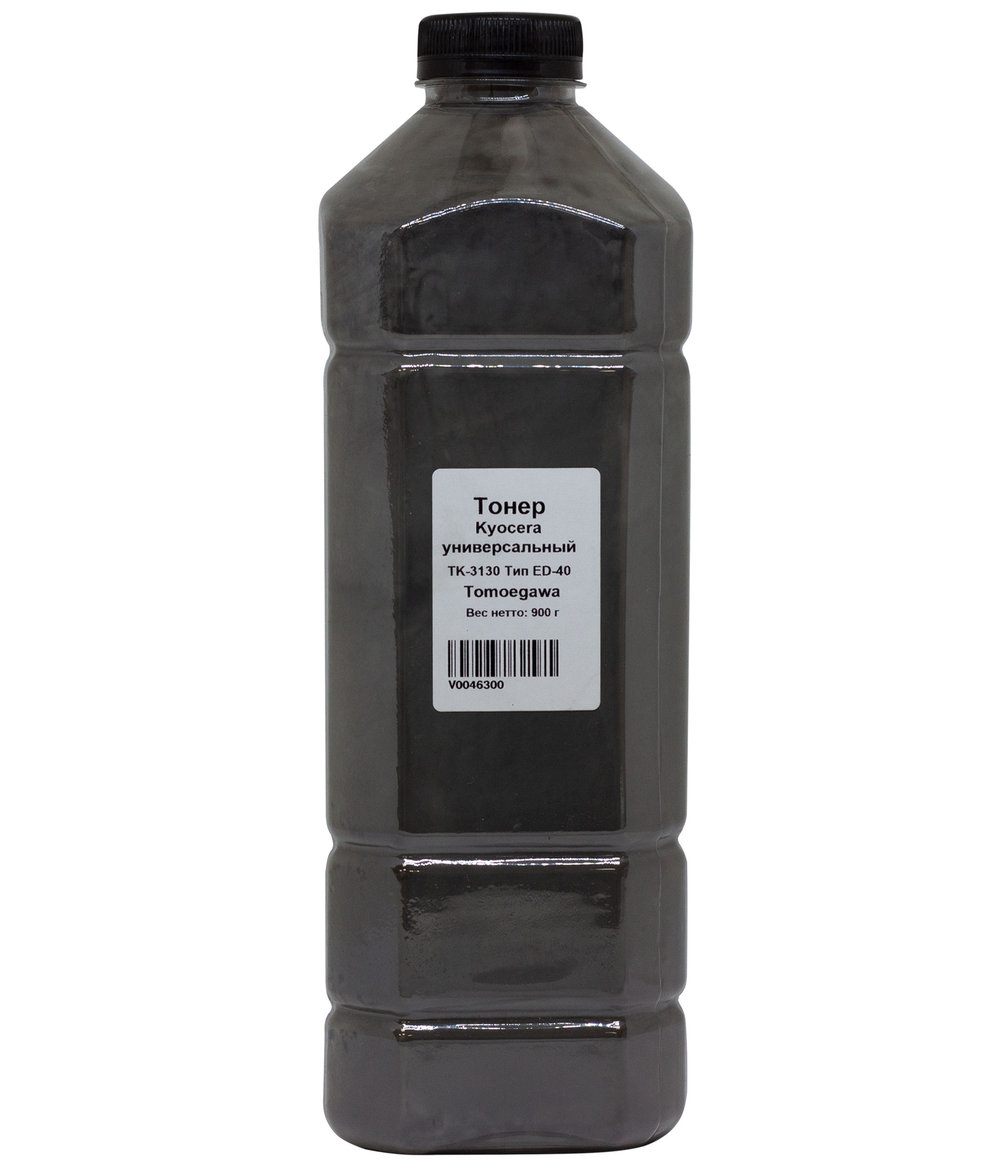 Тонер Tomoegawa ED-40, канистра 900 г, черный, совместимый для Kyocera универсальный (4010715509203)