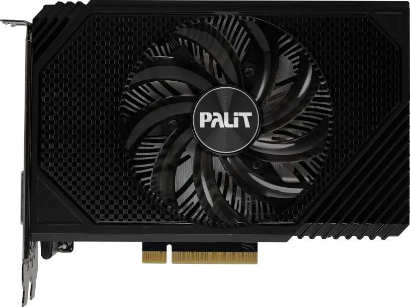 Видеокарта Palit NVIDIA GeForce RTX 3050 StormX, 6Gb DDR6, 96 бит, PCI-E, DVI, HDMI, DP, Retail (NE63050018JE-1070F) - фото 1