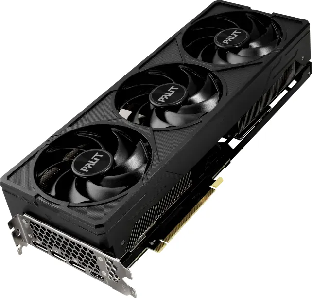 Видеокарта Palit NVIDIA GeForce RTX 4070Ti SUPER OC Super JetStream, 16Gb DDR6X, 256 бит, PCI-E, HDMI, 3DP, Retail (NED47TSS19T2-1043J)