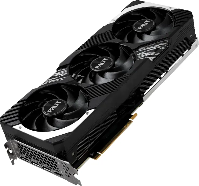 Видеокарта Palit NVIDIA GeForce RTX 4070Ti SUPER GAMINGPRO OC, 16Gb DDR6X, 256 бит, PCI-E, HDMI, 3DP, Retail (NED47TSH19T2-1043A)