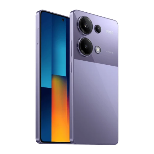 

Смартфон POCO M6 Pro, 6.67" 2400x1080 AMOLED, MediaTek Helio G99 Ultra, 12Gb RAM, 512Gb, 3G/4G, NFC, Wi-Fi, BT, 3xCam, 2-Sim, 5000 мА⋅ч, USB Type-C, Android 13, фиолетовый (53166/MZB0G38RU), M6 Pro