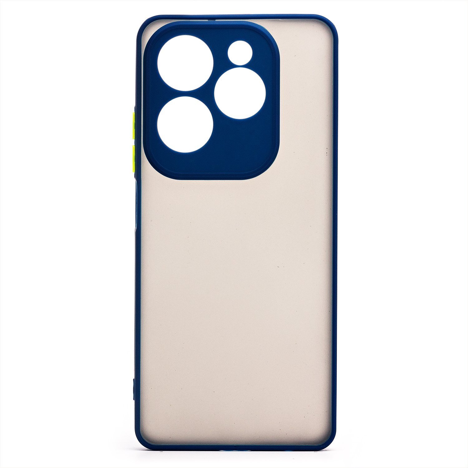 Чехол-накладка Activ PC041 для смартфона Infinix Hot 40 Pro, силикон, темно-синий (227010)