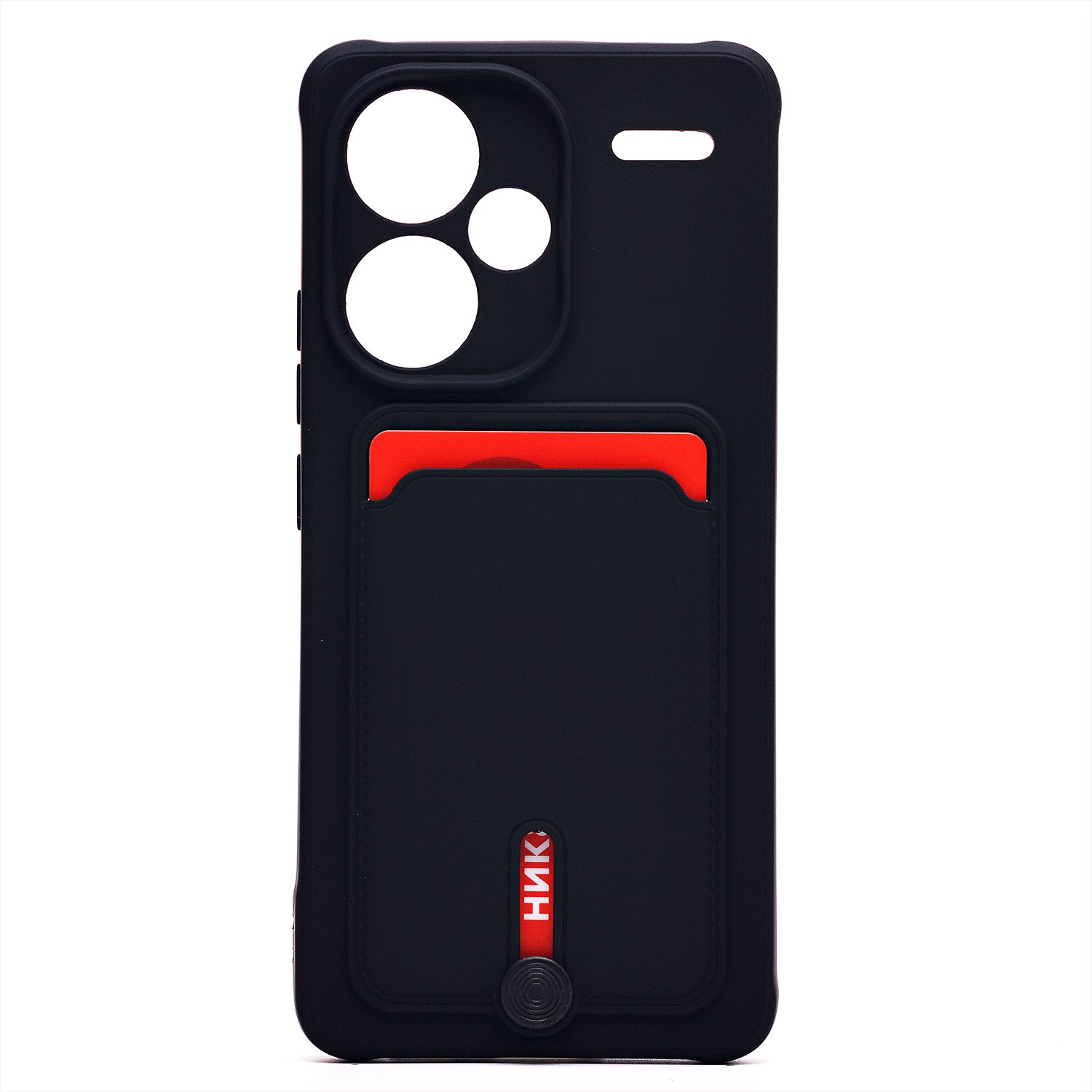 

Чехол-накладка Activ SC304 для смартфона Xiaomi Redmi Note 13 Pro+, пластик/силикон, черный (223984)