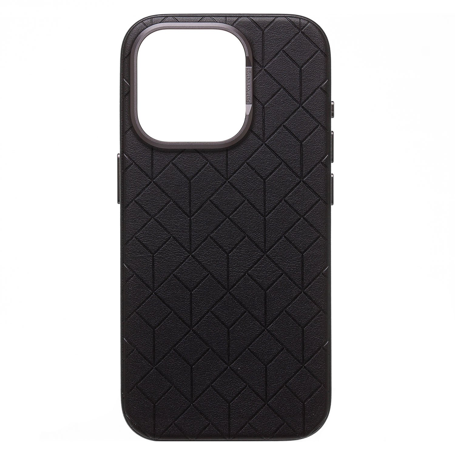 

Чехол-накладка Activ SM089 для смартфона Apple iPhone 15 Pro, экокожа, черный (226535)