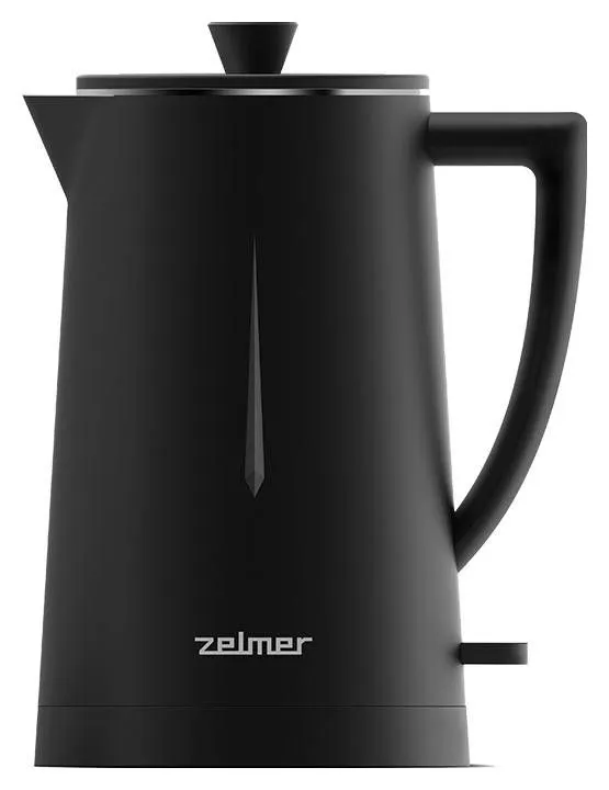 

Чайник электрический Zelmer ZCK8020B 1.7л. 1.5 кВт, пластик, черный (71505538P), ZCK8020B