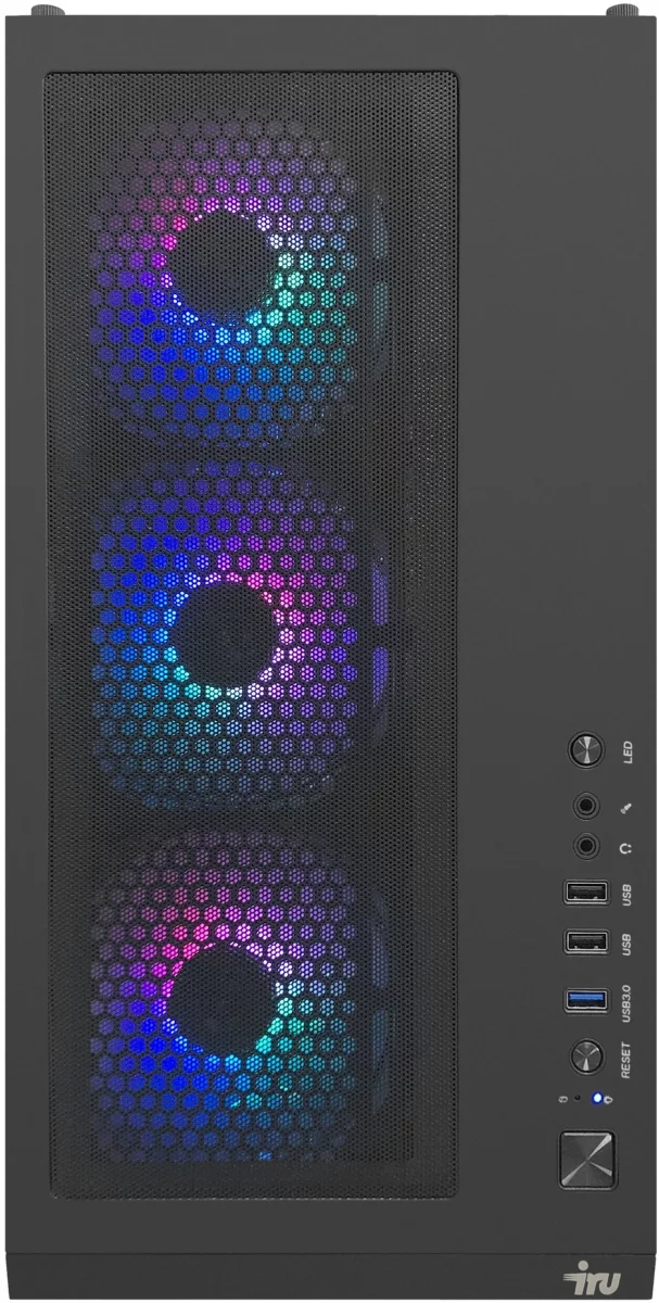 

Системный блок IRU 710B5GP , Intel Core i7 11700F 2.5 ГГц, 32Gb RAM, 1Tb SSD, NVIDIA GeForce RTX 3090 24Gb, без ОС, черный (2001370), 710B5GP