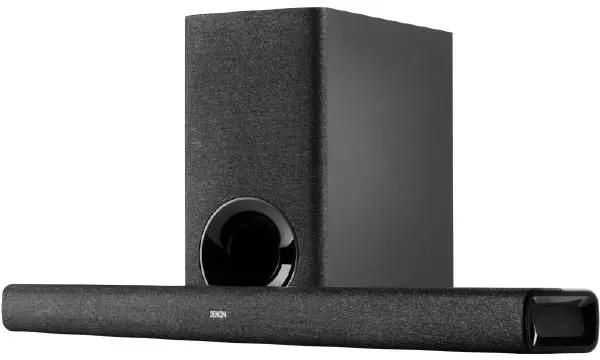 Саундбар 2.1 Denon DHTS416BKE2, 300 Вт, WiFi, Bluetooth, черный (DHTS416BKE2) - фото 1