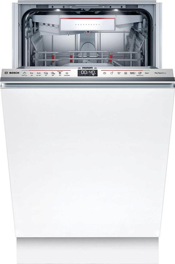 

Посудомоечная машина встраиваемая узкая Bosch Series 6 SPV6YMX11E, белый (SPV6YMX11E), SPV6YMX11E