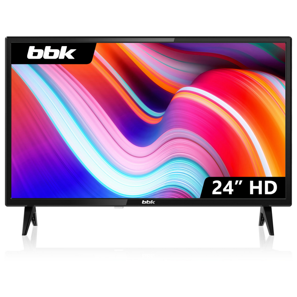 Телевизор 24" BBK 24LEM-1049/T2C (B), 1366x768, черный