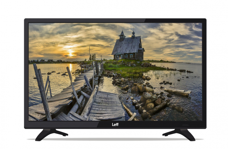 

Телевизор 24" Leff 24F260T, 1920x1080, DVB-T /T2 /C, HDMIx1, USBx1, черный (24F260T), 24F260T