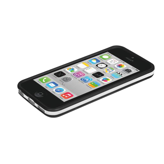 Бампер Nobby Practic BM-001 для iPhone 5C, PC+TPU, черный